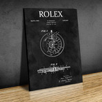 Rolex Calendar Time Piece, 1951 // Black (Print // 18"L x 24"W)