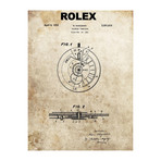 Rolex Calendar Time Piece, 1951 (Print // 18"L x 24"W)