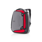 Travel Backpack // Dry Red No 5 (Black)