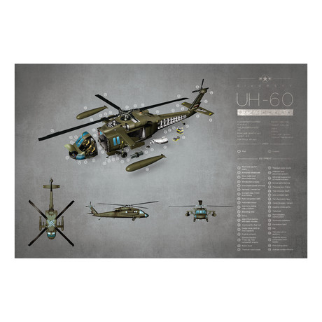 UH-60 Exploded View