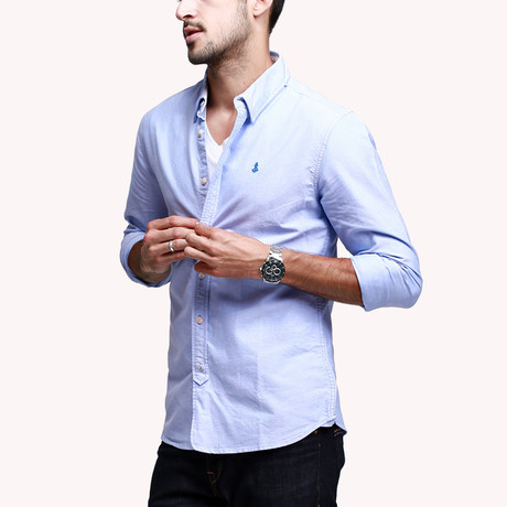 Anchor Button-Up // Blue (S)