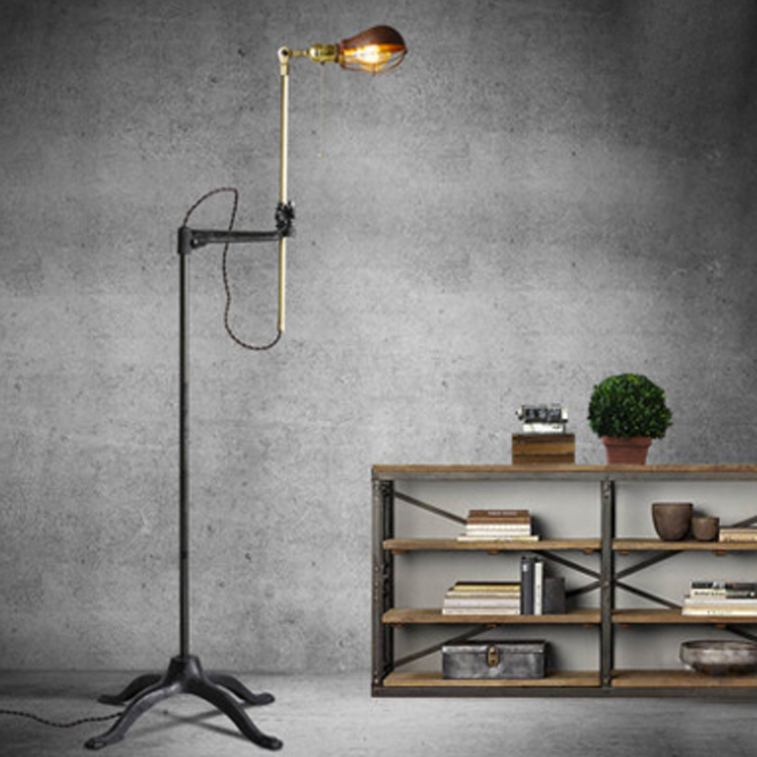 Industrial Floor Lamp - inNostyles - Touch of Modern