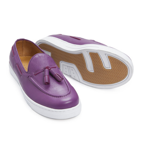 Nappa Skate Sneaker // Purple (US: 8)