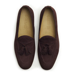Lucky Co. // Suede Slipper // Marsala (US: 8)