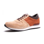 Contrast Suede Trainer // Sand (Euro: 40)