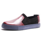 Contrast Sole Slip-On // Bordeaux (Euro: 40)