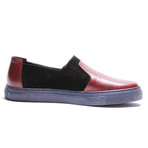 Contrast Sole Slip-On // Bordeaux (Euro: 40)