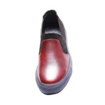 Contrast Sole Slip-On // Bordeaux (Euro: 40)