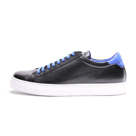 Contrast Heel Low-Top Sneaker // Black (Euro: 40)