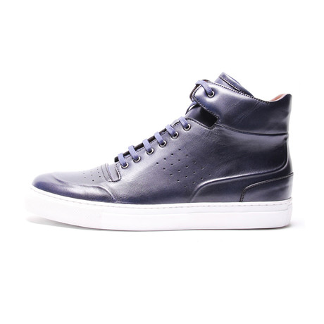 High-Top Sneaker // Dark Blue (Euro: 40)