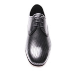 Dapperman // Perforated Derby // Black (Euro: 42)