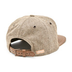 The Heritage 6-Panel Hat // Brown