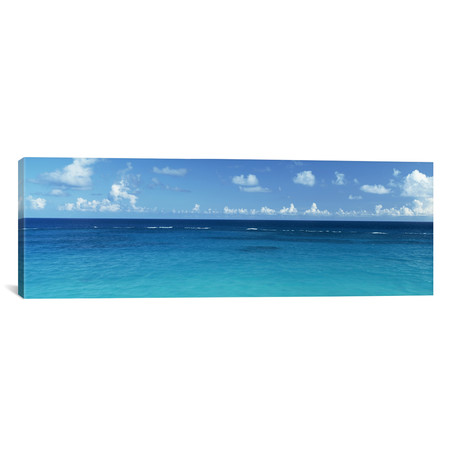 View Of The Atlantic Ocean, Bermuda // Panoramic Images (36"W x 12"H x 0.75"D)