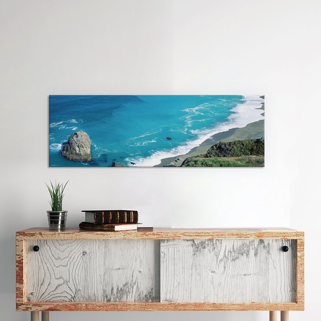 Turquoise Waters Of The Pacific Ocean I (36"W x 12"H x 0.75"D)