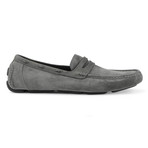 Astor Penny Loafer // Ghost Grey + Black (US: 10)