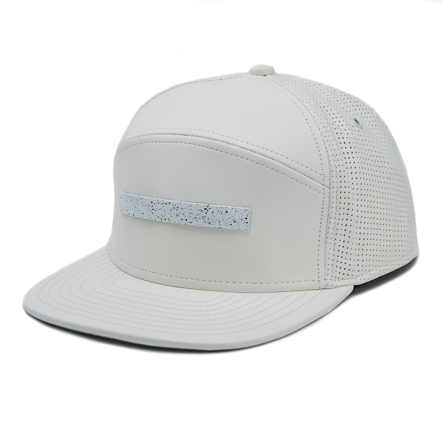 The Bar 6-Panel Hat // White - Melin Brand - Touch of Modern