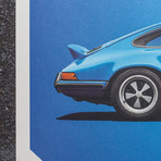 Porsche 911 Poster // Style F