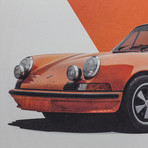 Porsche 911 Poster // Style C