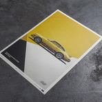 Porsche 911 Poster // Style B