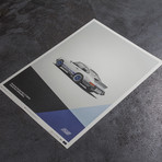 Porsche 911 Poster // Style A