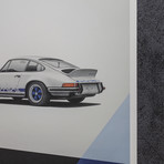 Porsche 911 Poster // Style A