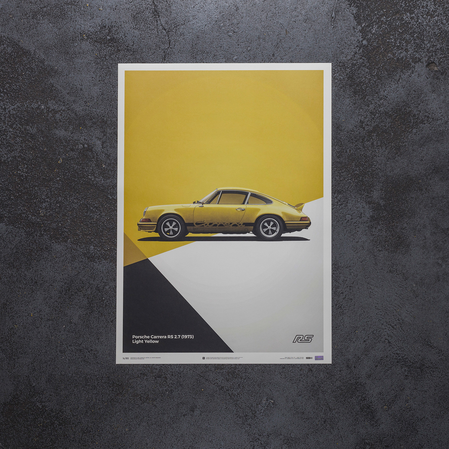 Porsche 911 Poster // Set of 7 - Unique & Limited - Touch of Modern