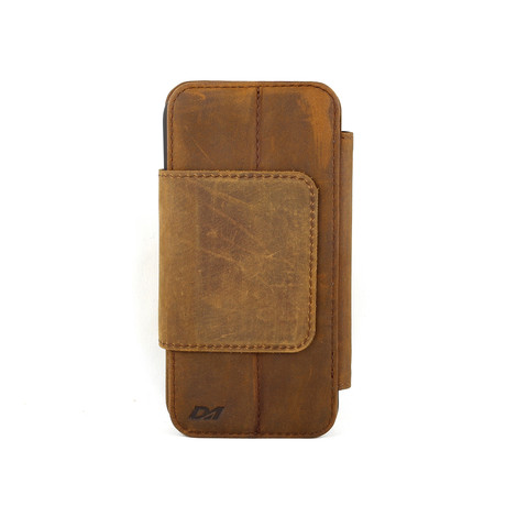 V5 Wallet Case // Galaxy S7 // Edge Brown