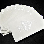 Impressions Playing Cards // Black Stealth + White Phantom