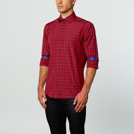 Gabriel Dress Shirt // Red (S)