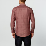 Lucas Dress Shirt // Brown Dot (3XL)
