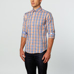 Cesar Dress Shirt // Orange Check (M)
