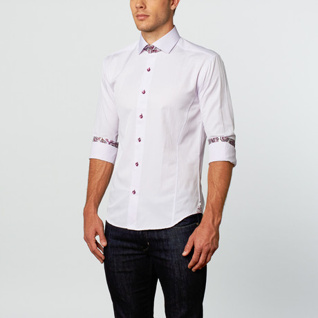 Josh Dress Shirt // Lilac (S)