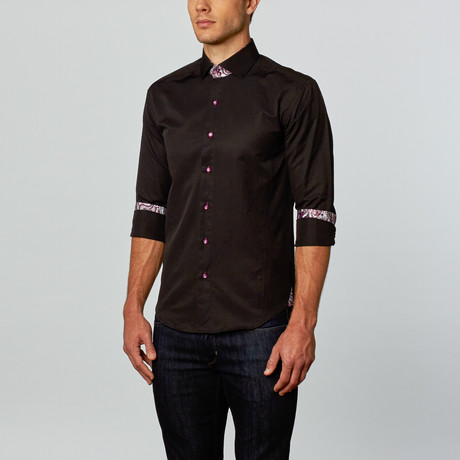 Josh Dress Shirt // Black (S)