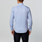 Bespoke // Kevin Dress Shirt // Blue (L)