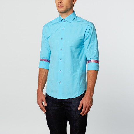 John Dress Shirt // Turquoise (S)