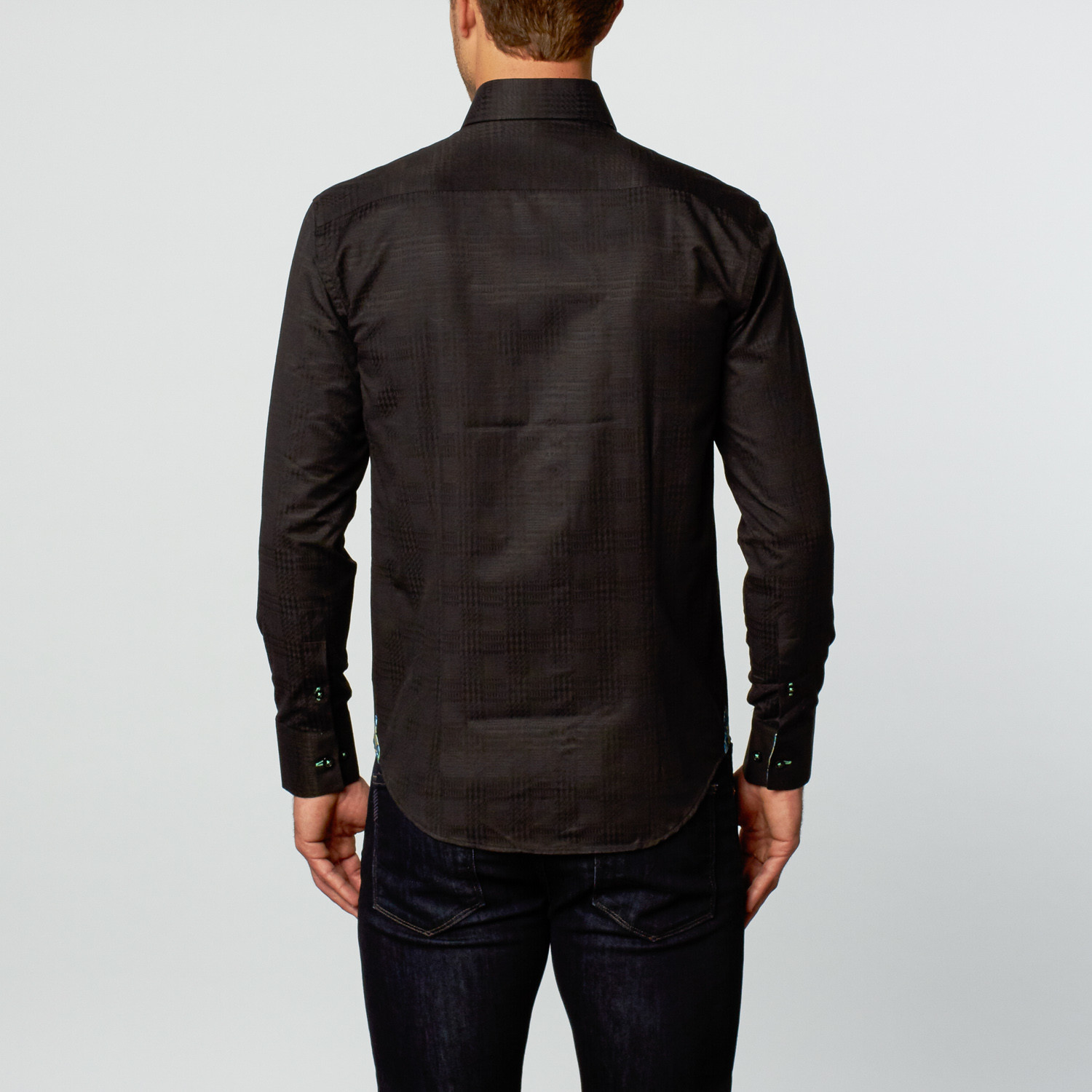 Owen Dress Shirt // Black (S) - Bespoke - Touch of Modern