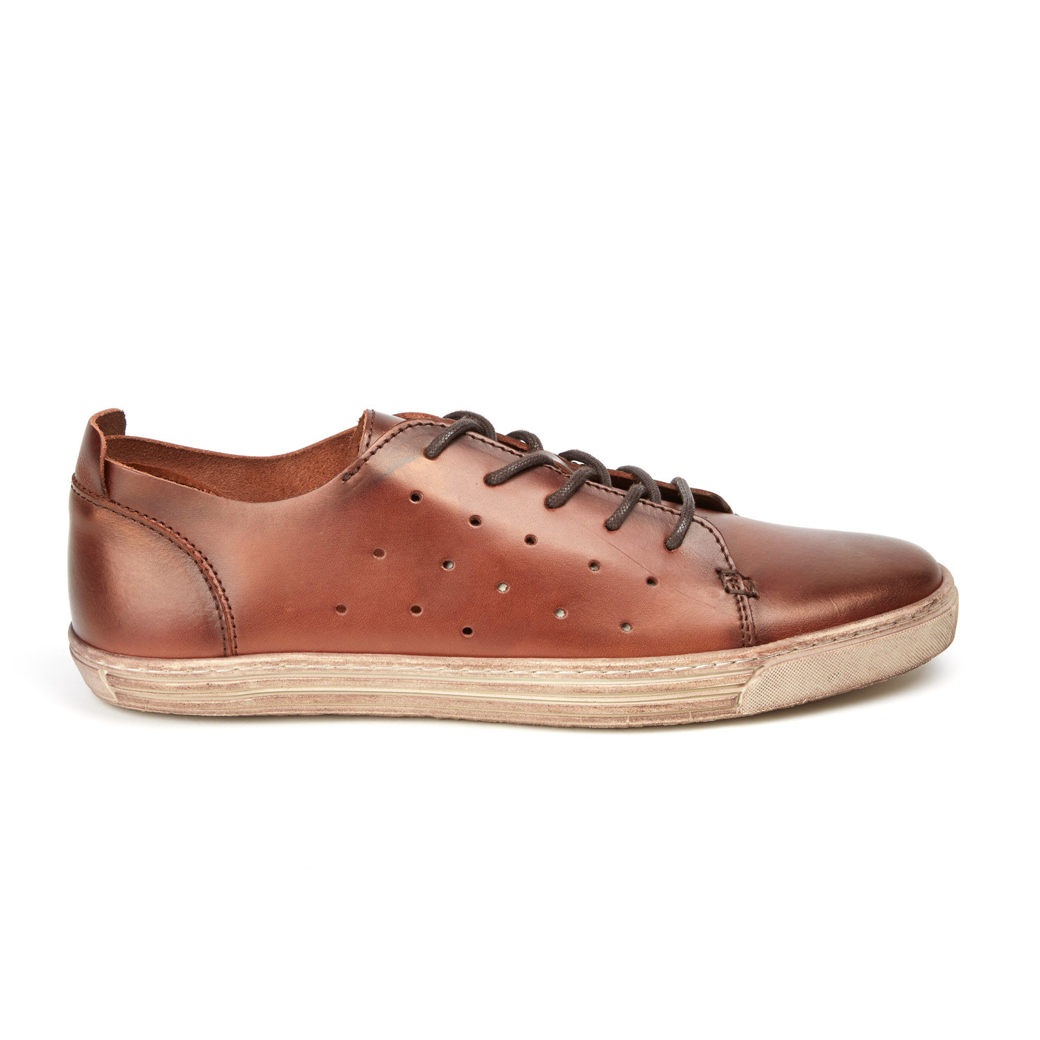 Perforated Sneaker // Cognac (US: 8) - Rogue - Touch of Modern