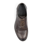 Aged Leather Wingtip Shoe // Anthracite (US: 8.5)