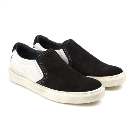 Slip-On Sneaker // White + Black (US: 8)