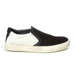 Slip-On Sneaker // White + Black (US: 10.5)
