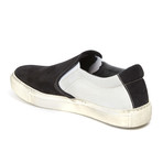 Slip-On Sneaker // White + Black (US: 8.5)