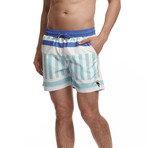 Felipe Blue Swim Trunks // Navy (XL)