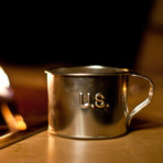 Classic Tin Cup // U.S. Stamp