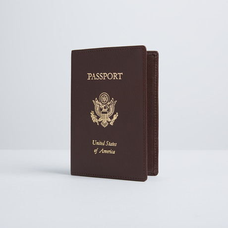 Passport + Travel Document Organizer // RFID Blocking (Black)