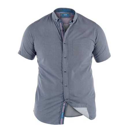 Duke Clothing Co. // Jaylon Tile Print Shirt // Light Blue (S)