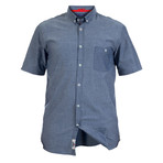 Elliott Chambray Short Sleeve Shirt // Denim Blue (XL)