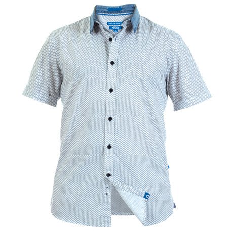 Duke Clothing Co. // Isaac Tile Print Shirt // White (3XL)