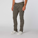 Rogue // Slim Cargo Pants // Grey (28WX30L)