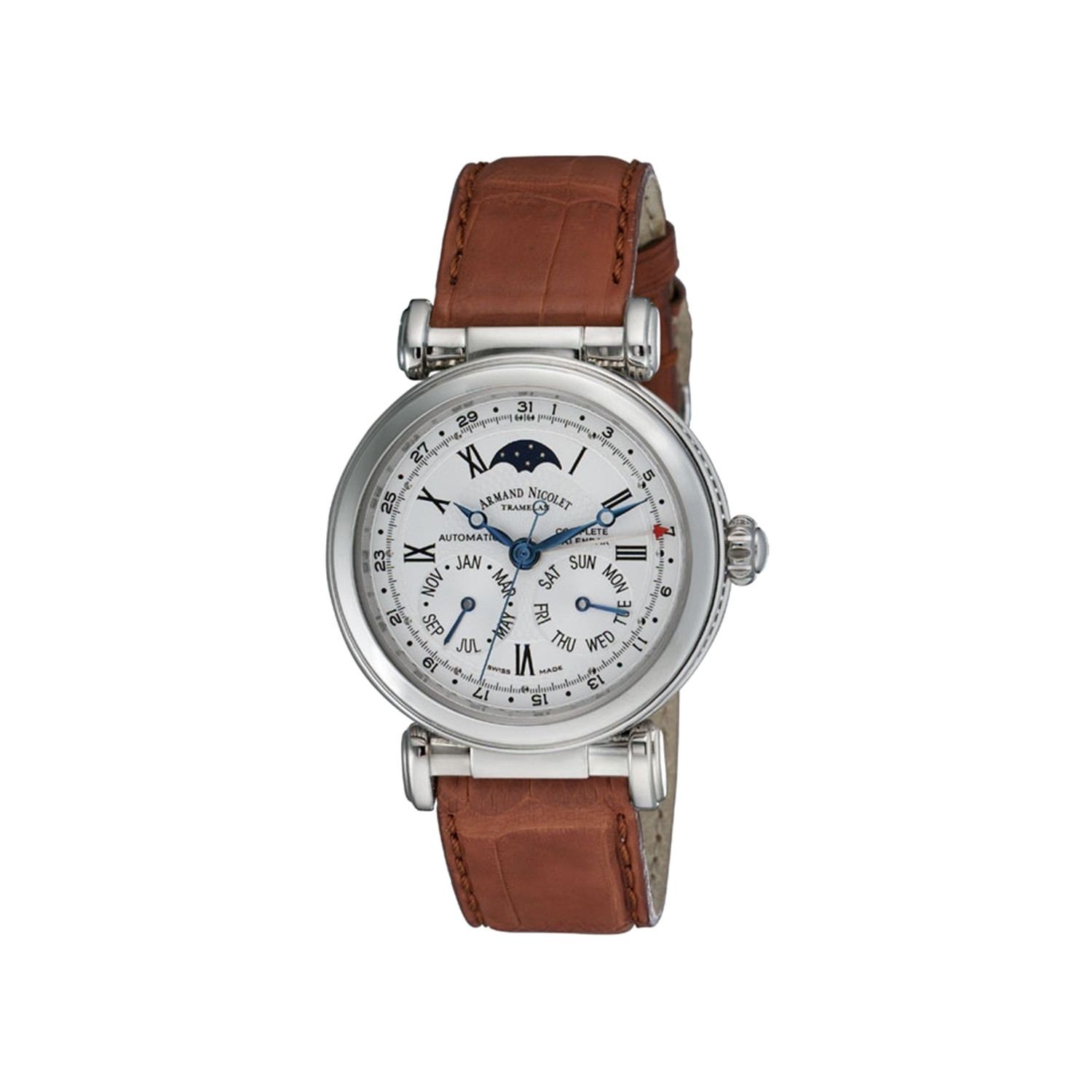 Armand Nicolet Arc Royal Complete Calendar Moonphase Automatic