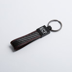 carbo-NEEK™ // Carbon Fiber Keychain (Black)